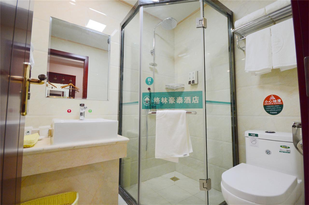 Greentree Inn Anhui Hefei Qianshan Road Business Hotel Exterior foto